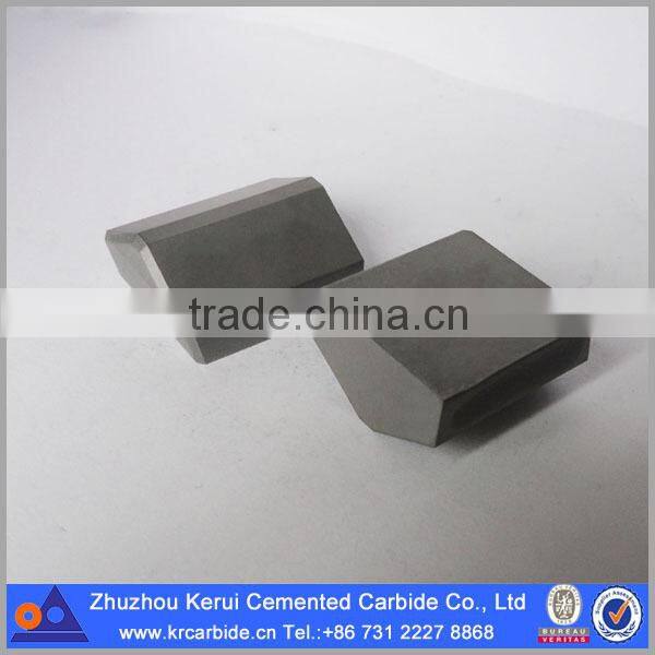 Construction tool parts custom tungsten carbide tips for forestry mulcher tooth with long service life from Zhuzhou Kerui