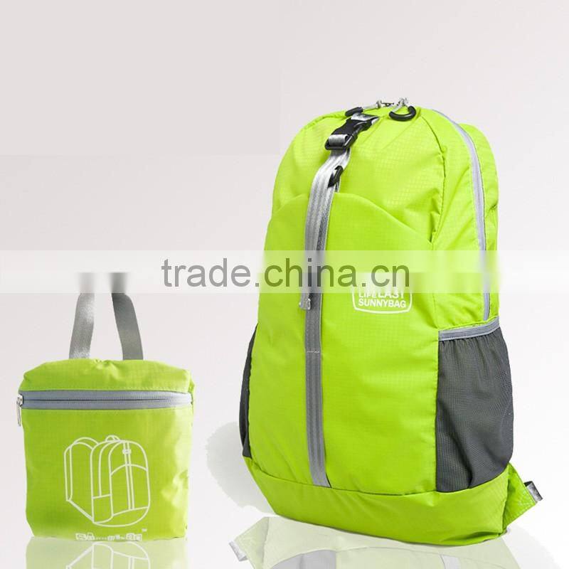 Best selling fashion casual backpacks lightweight waterproof hiking foldable backpack