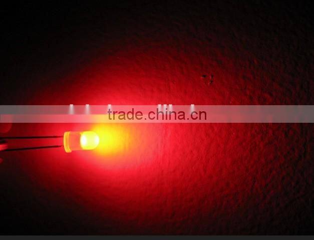 through hole 5mm round Led Diode chip