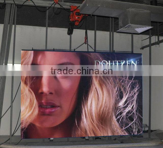 2015 led tv show background P10 outdoor rental display screen