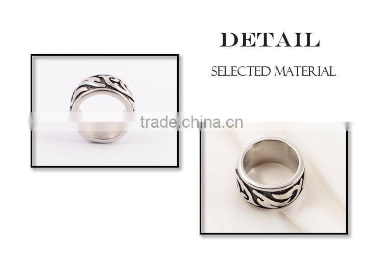 Fashion jewellery silver ring for men cool rings jewelry
