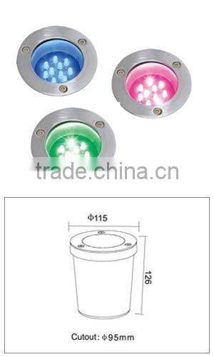 IP65 LED stainless steel inground deck light