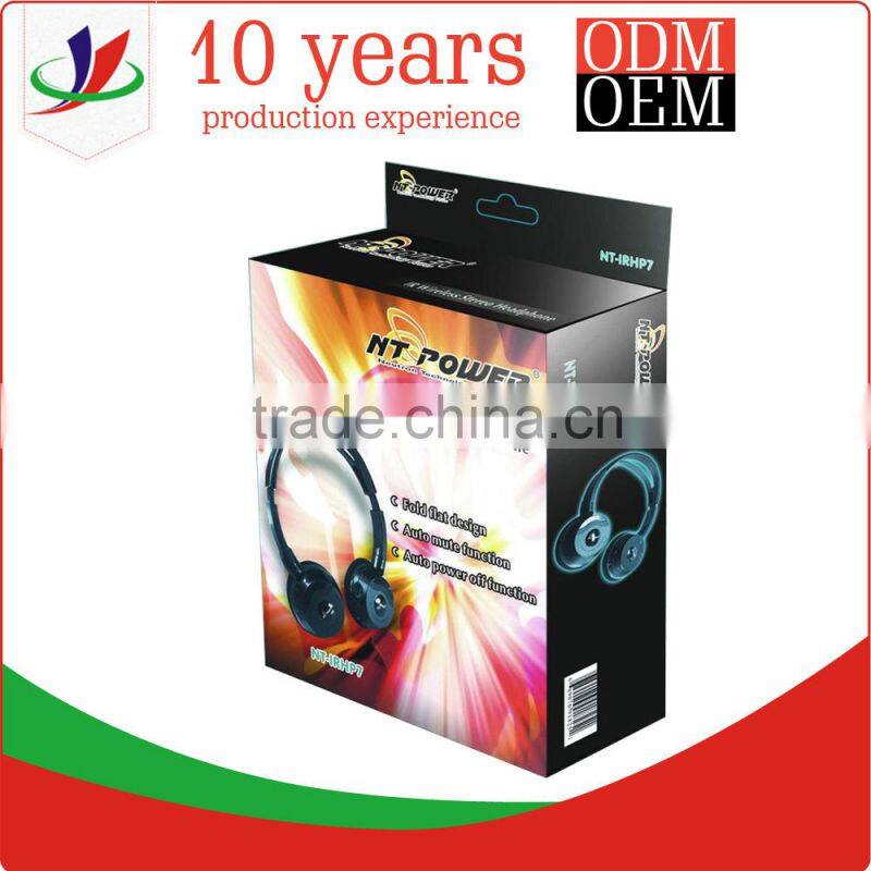 blue box packaging paper box for monitor camera