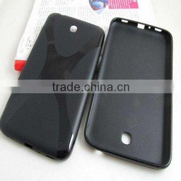 Hot Selling X Shape Tpu Cover For Samsung Galaxy P3200 Tab3 7.0 Cover