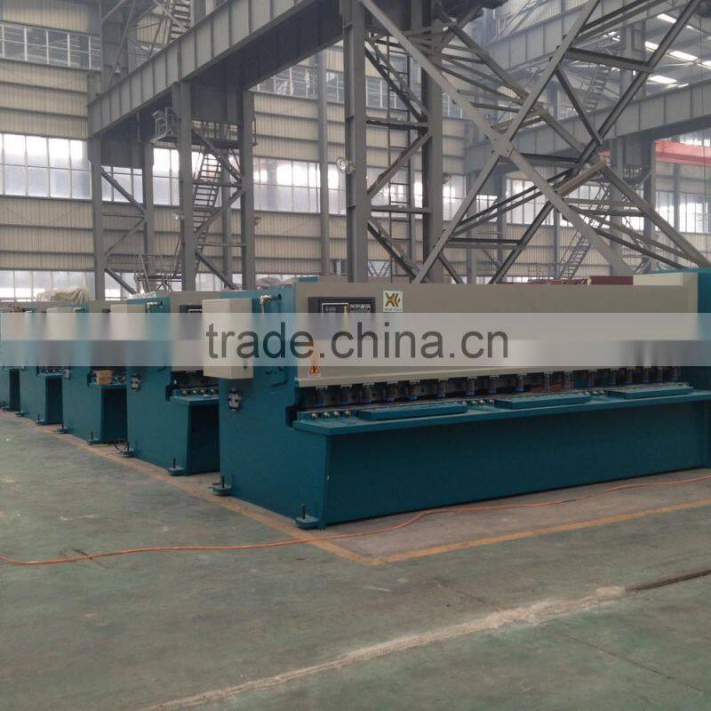 13mm*4000mm Hydraulic Guillotine Shearing Machine / hydraulic guillotine shear