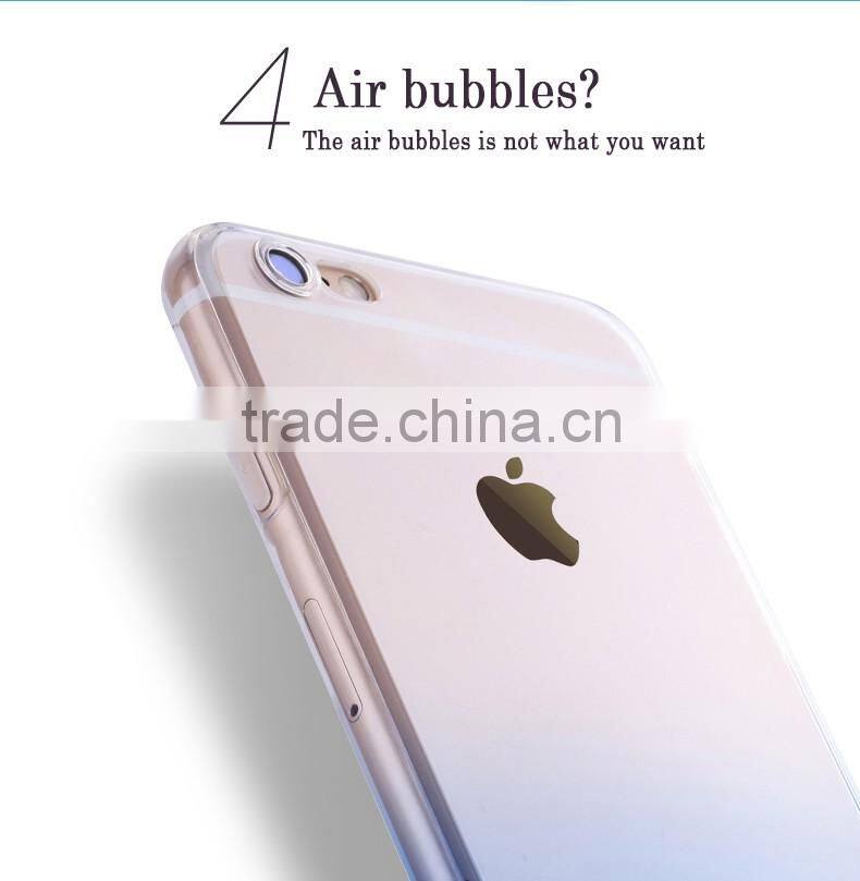 transparent tpu 0.3mm case soft silicone mobile phone housing clear custom s6 edge plus case for samsung galaxy s6 edge plus
