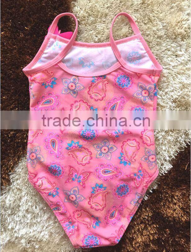 one piece colored children swimwear for promotional,kids swimsuit,baby swimsuit ,girls swimwear