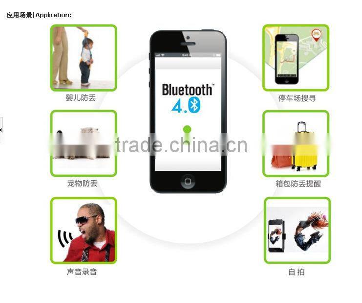 2015 New Products Keychain Anti-lost Alarm Bluetooth Anti lost Alarm,wristband anti lost alarm