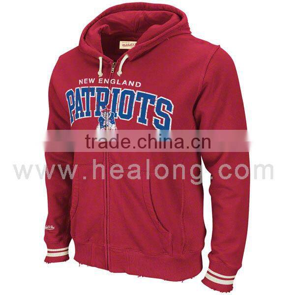 Professional manufacturer zip hoodie sweatshirt