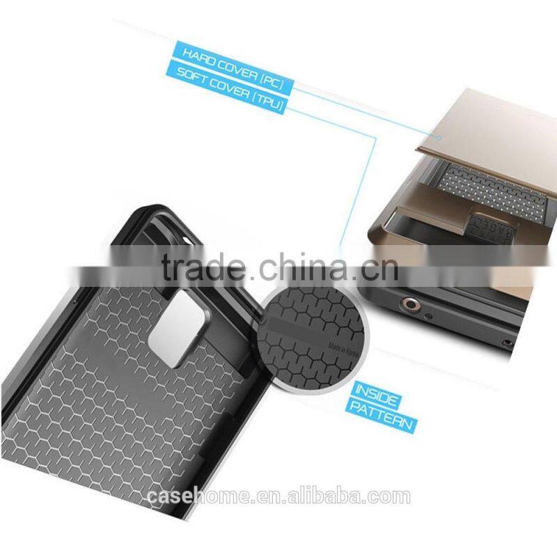 Card pocket Wallet ShockProof Slim Hybrid case cover for Samsung Galaxy Note4