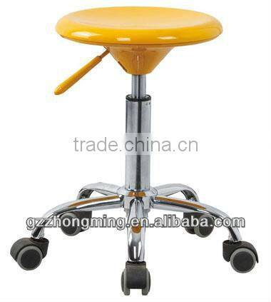 Modern ABS Height Adjustable Swivel Chrome Barstool Chair ZM-90