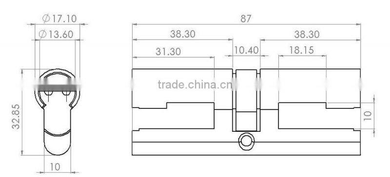EPIC Door Cylinder Lock with Knob
