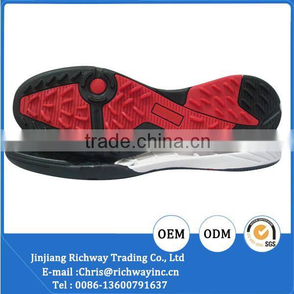 New hot selling style shoe outsole with eva and rubber material