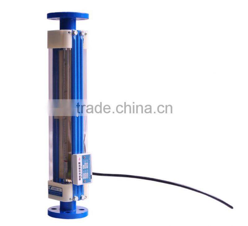Water remote flow meter, rotameter with digital display