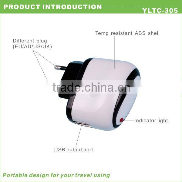 Multi-function portable 5v 1a long lasting battery charger for mobile phone