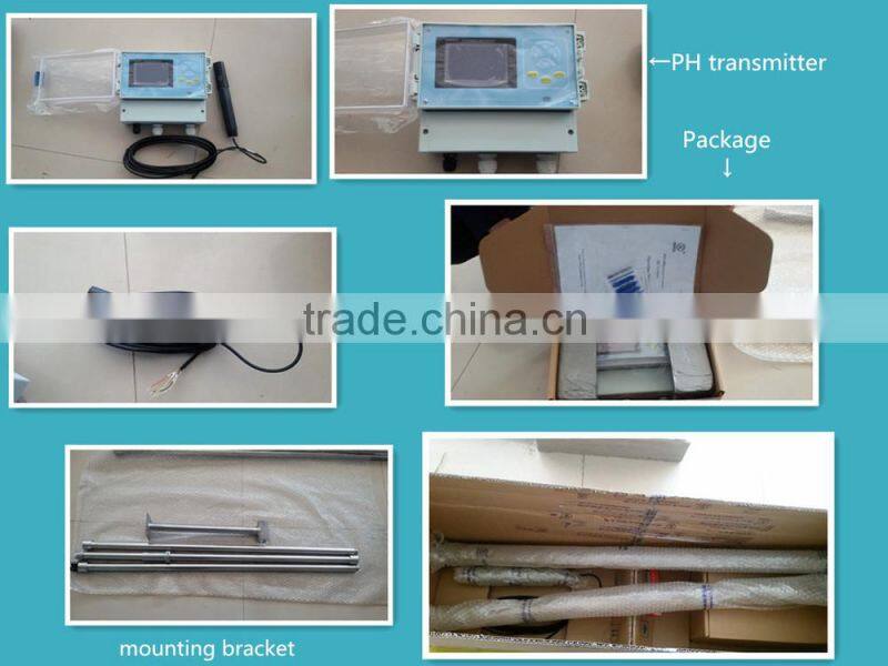 low cost aquacultural online ph transmitter with signal output