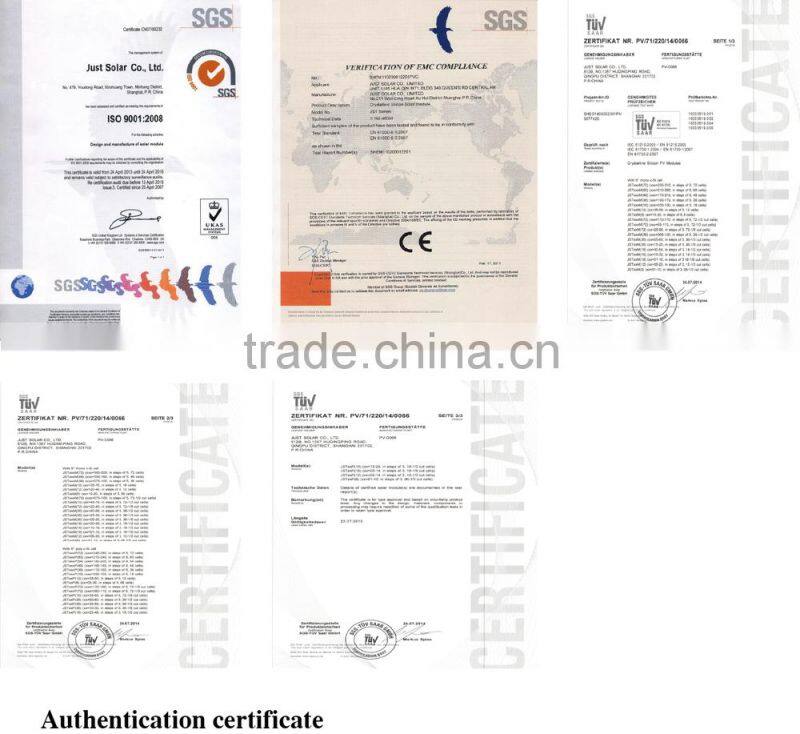 300W poly solar panel solar power system