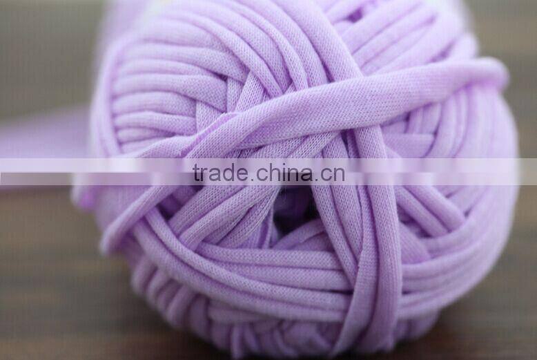Narrow Fabric tapes strip polyester/nylon t- shirt yarn