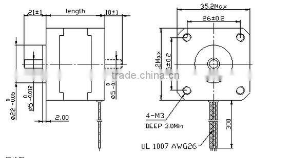 closed loop nema 14 high power servo hybrid stepper motor 3d printer reprap, linear motor low price