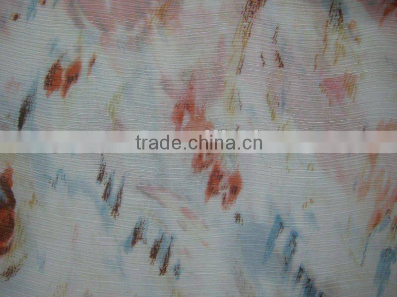 polyester discharge printing fabric