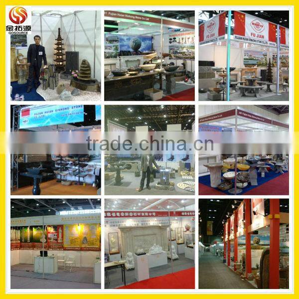 wholesale blue granite cross tombstone