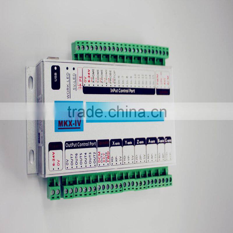 4 Axis USB Mach3 motion control card motion controller card2000KHZ