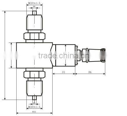 DPT741 antisepsis differential pressure sensor and transducer, transmitter