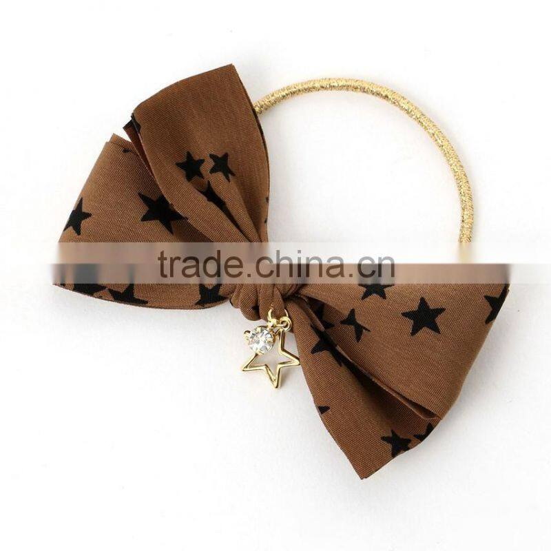 new woman elastic hairband colourful handmade hair accessories demin flower headband ladies crochet flower headband