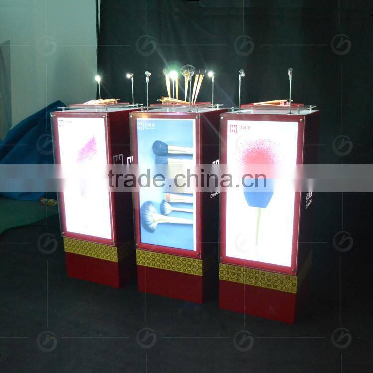 cosmetic display for eye shadow, exhibition show table, display for tights