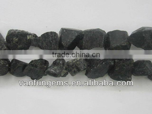 natural rough stone Black Tourmal ine