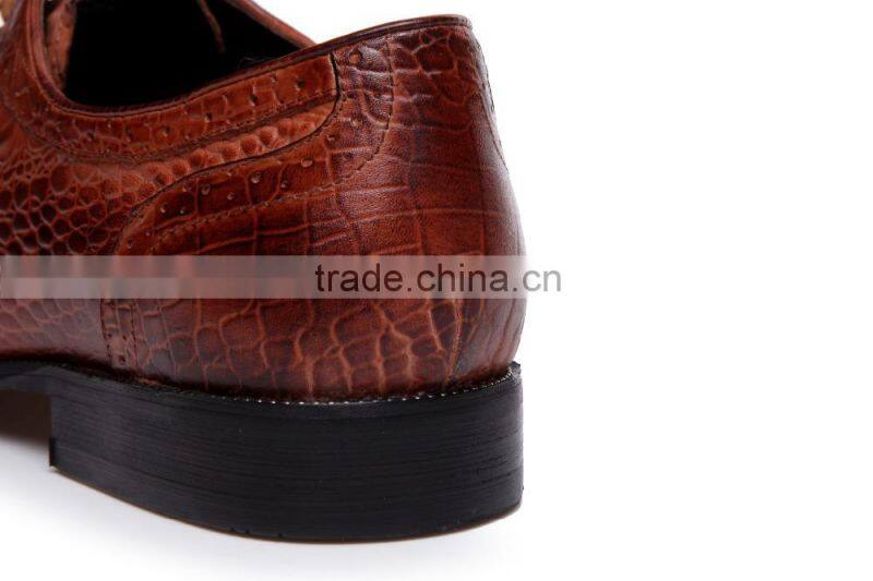 China factory handmade leather pointed causual men shoes