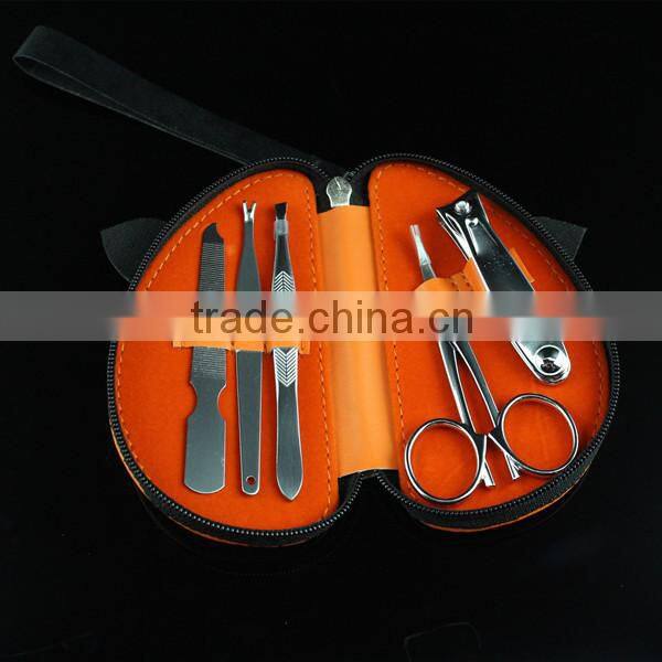 Mouse Shape Case Stainless Steel Mini Manicure Set