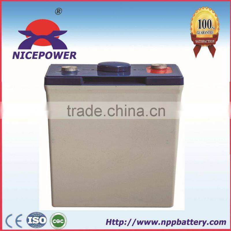 factory price 2V 300AH valve regulated gel battery for solar energy system
