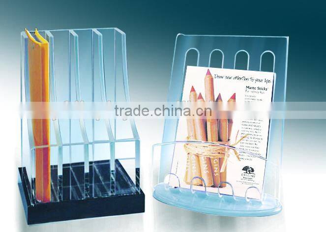 High quality hotsale acrylic brochure holder outdoor brochure holder