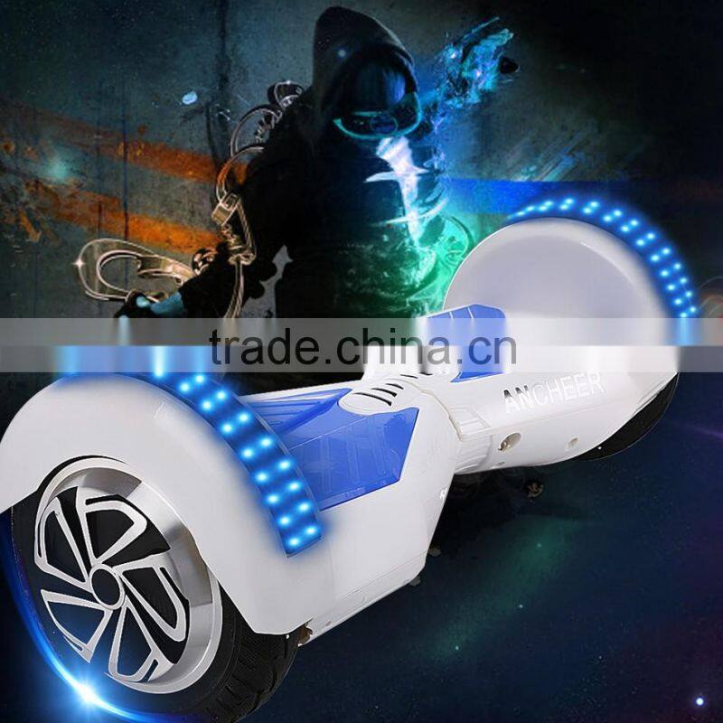 2016 hot 8 inch bluetooth 2 wheel scooter self balancing scooter with LG battery Ancheer US plug AM002555