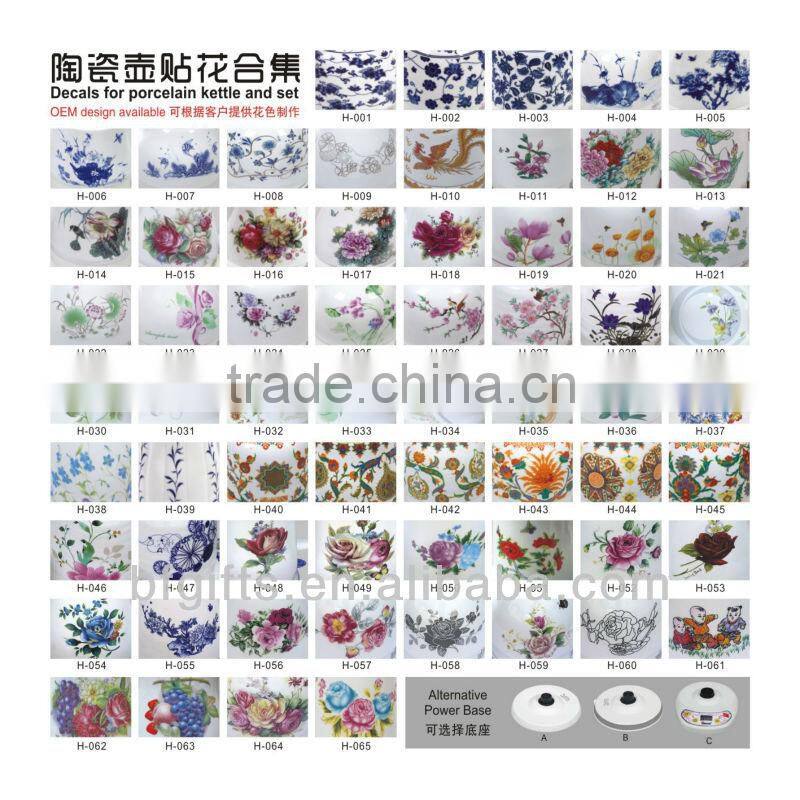 1.5L double ceramic electric Health kettle teapot