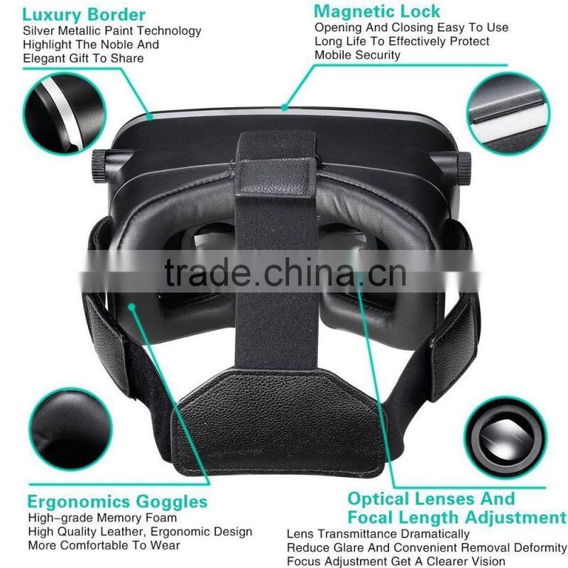 VR Box, HD Virtual 3D VR Glasses, W-A05