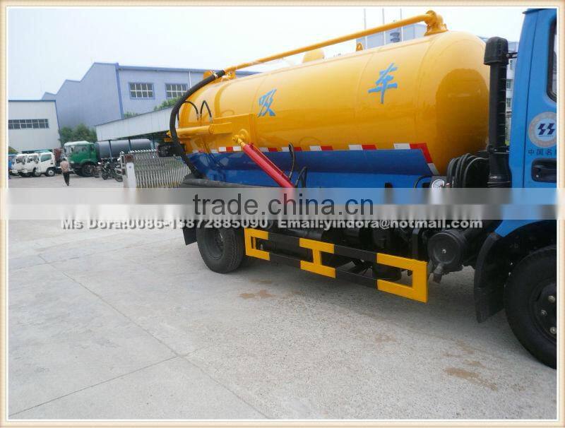 dongfeng small lifting sewage truck for sale