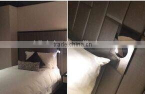 3W recessed Mini rotatable led wall light beding wall aiding lighting