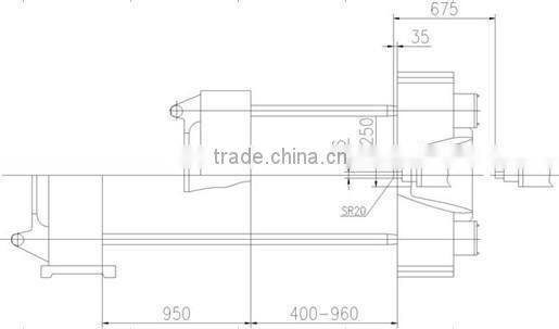 HTW730/JC Newest design high quality automotic part injection molding machine