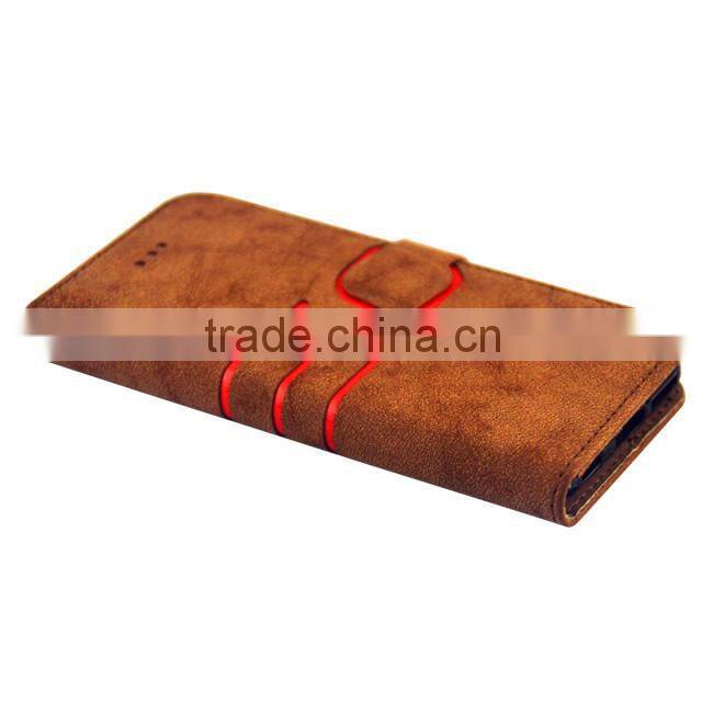 Luxury Magnetic Flip Cover Stand Wallet Leather Case For Apple iPhone 6 6S PLUS