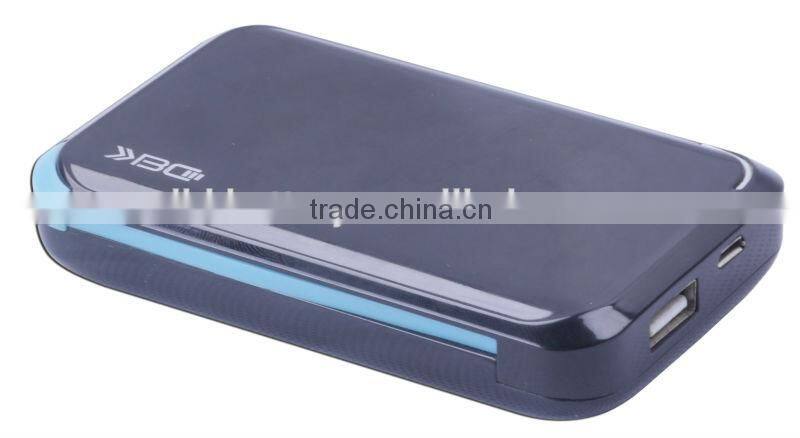 Best selling Factory price single USB output wallet portable power bank 7800mah for smartphone
