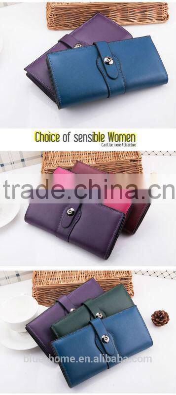 Professional factory first top sale Long purse and handbag Magnetic closure Name brand ladies party clutches purse