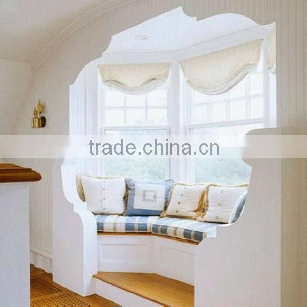Energy saving and elegant pvc bay window in Guangzhou factory