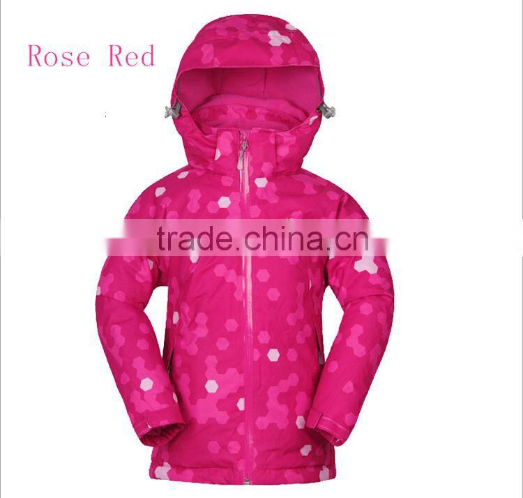 High Quality Waterproof Windproof Breathable Summit Ski Jacket children