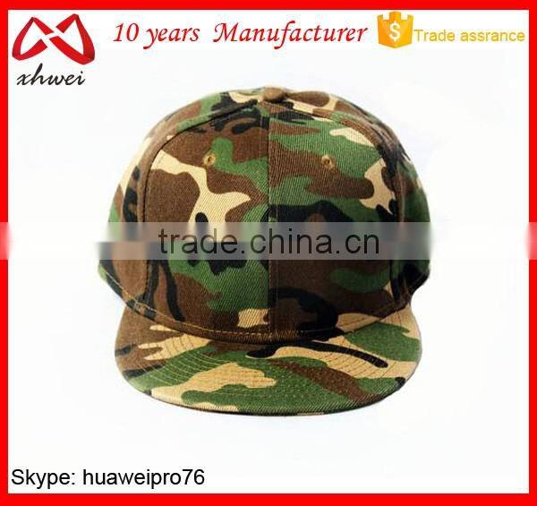 Camo Snapback Caps Wholesale Custom Snapback Hats Cheap Headwear Factory