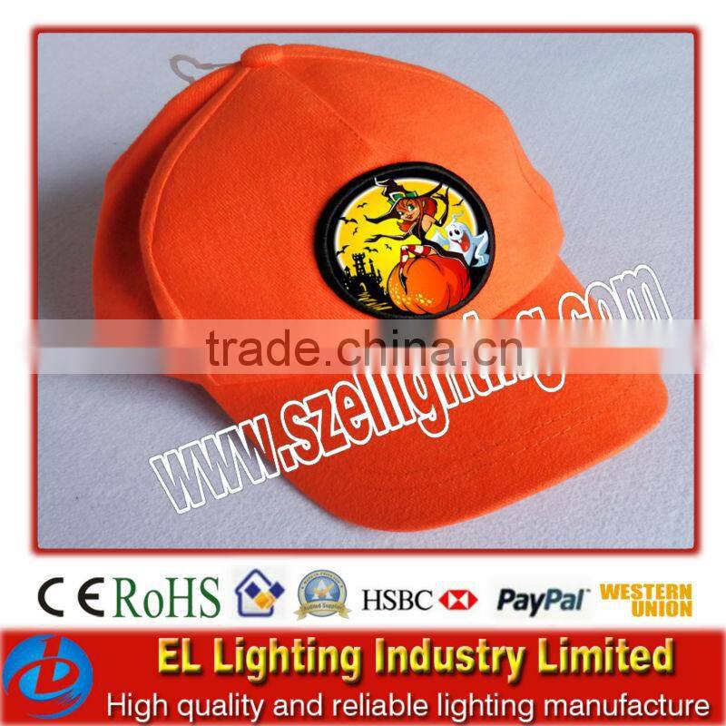 El cap with 20*14cm size panel ,the biggest panel for cap