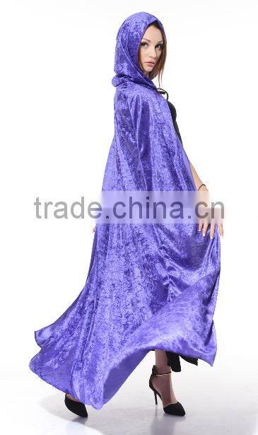 Carnival Elegant Ladies Fancy Dress Mysterious women instant coat costume