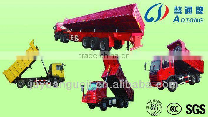 Tri-axles U Shape 30CBM Aluminum/Carbon steel Tipping Trailer For Transportation Grain Trailer Truck