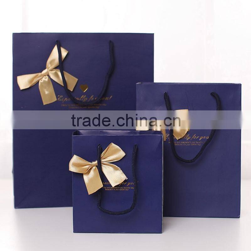 high quality folding paper bag for gift